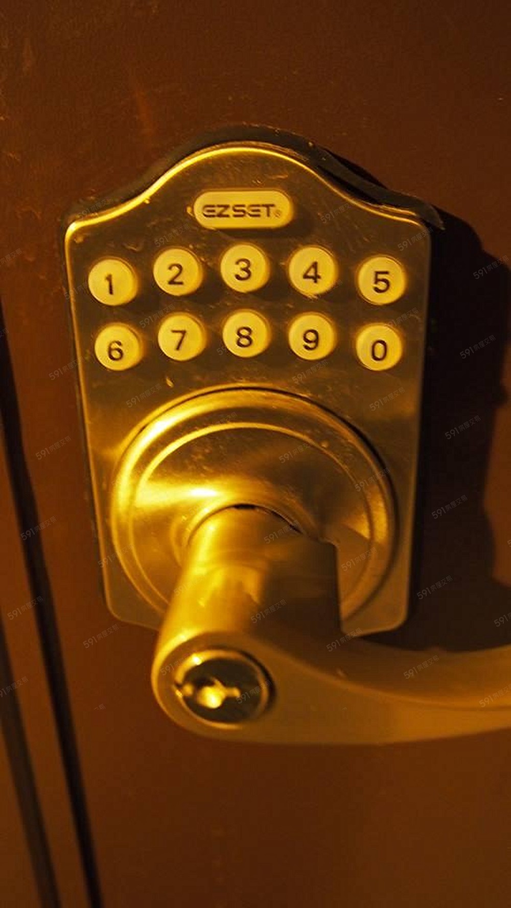 電子密碼鎖安全大門