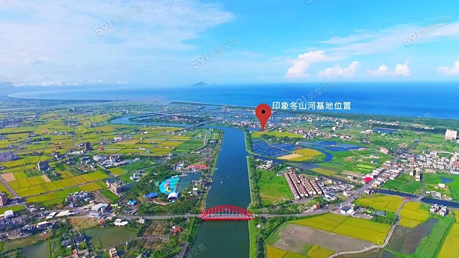 印象冬山河交通圖