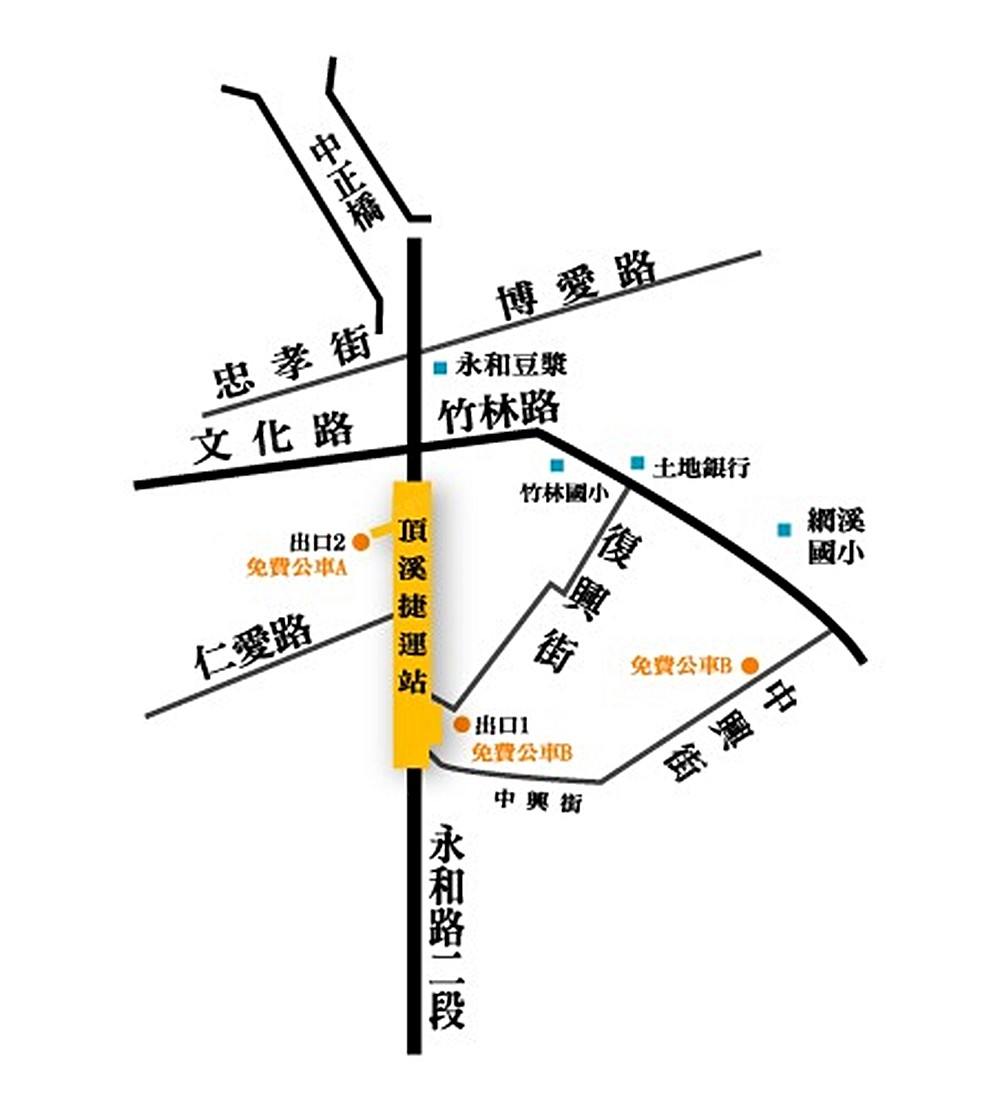 附近街道示意圖