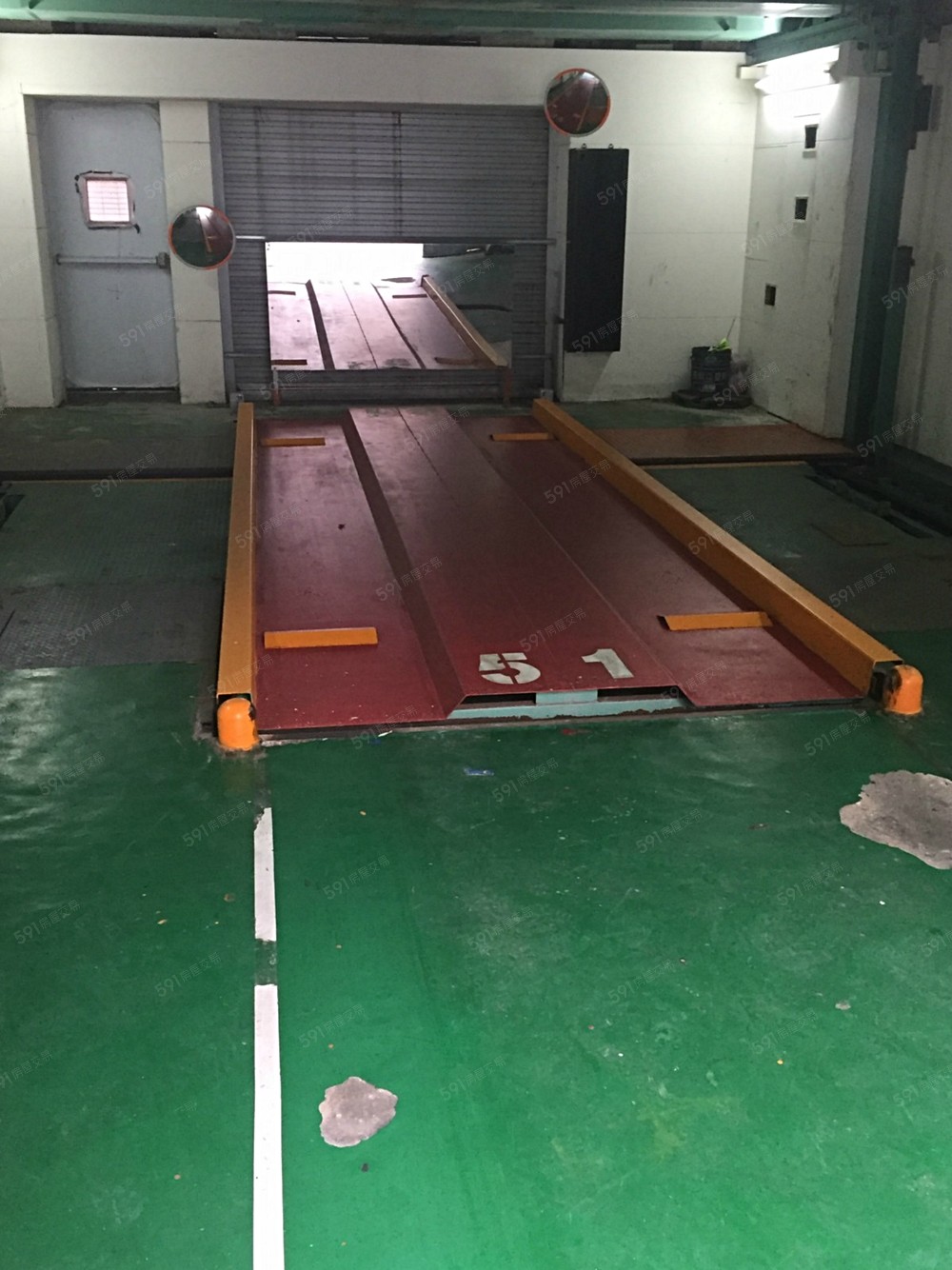 停車格全新粉刷