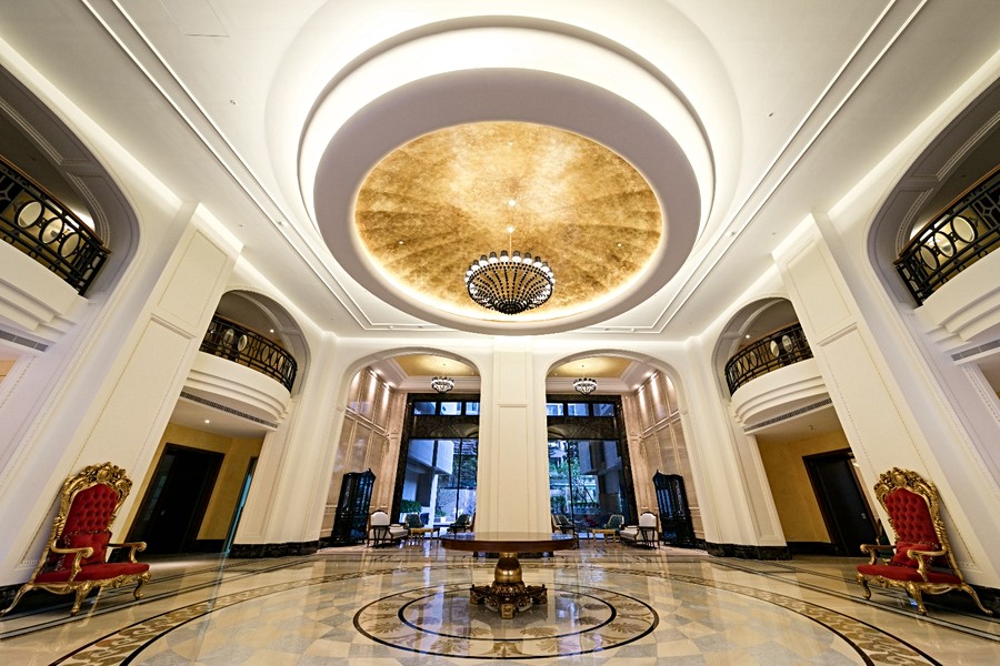 「新板圖」挑高7米2的皇家接待大廳