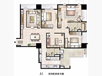 社區格局圖