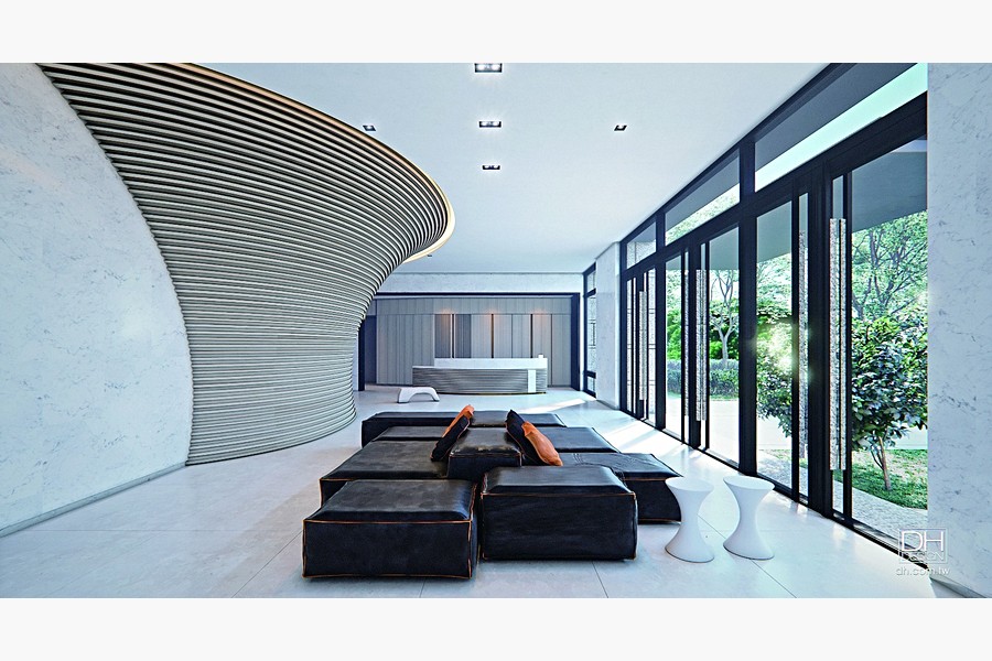 接待大廳3D示意圖