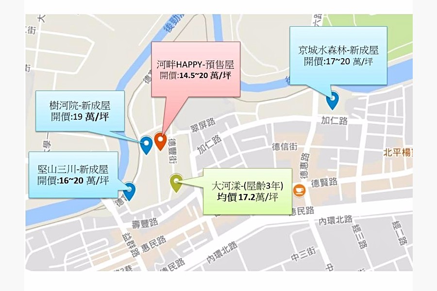 區域行情圖