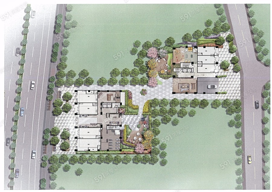 金城舞-四季花園平面圖