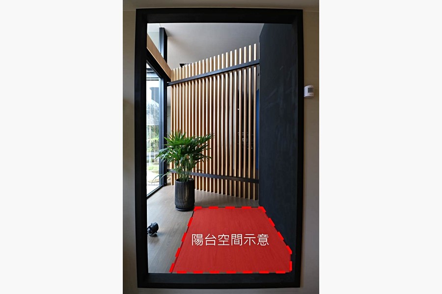 陽台空間示意(編輯自製)