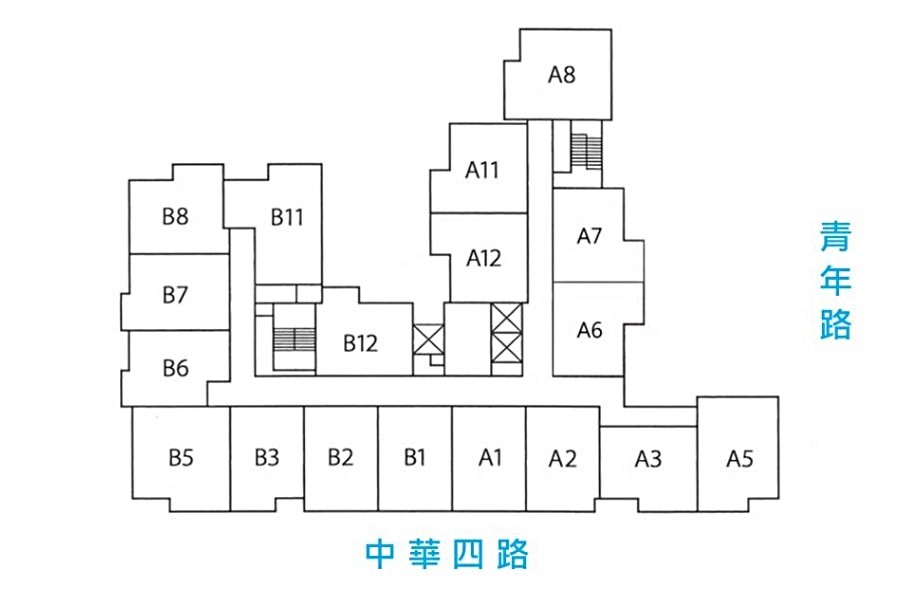 標準層平面圖(編輯加工，僅供開箱文使用)