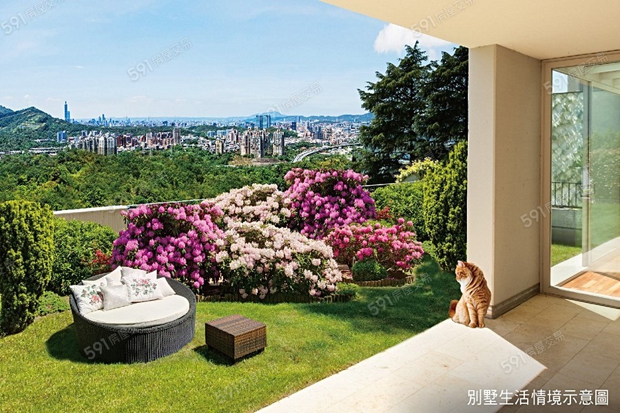 甲山林天墅示意圖