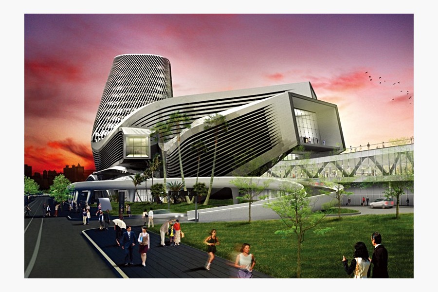 港埠旅運中心(圖取自高雄港務公司高雄分公司)