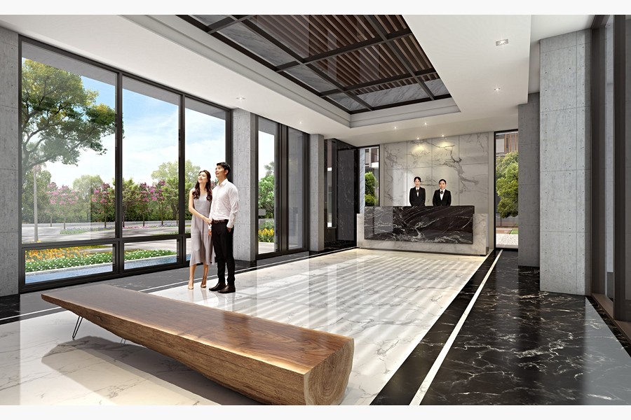 一樓大廳示意圖