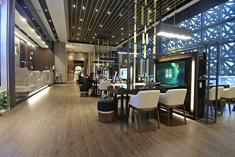 寬敞的接待中心^ᴗ^