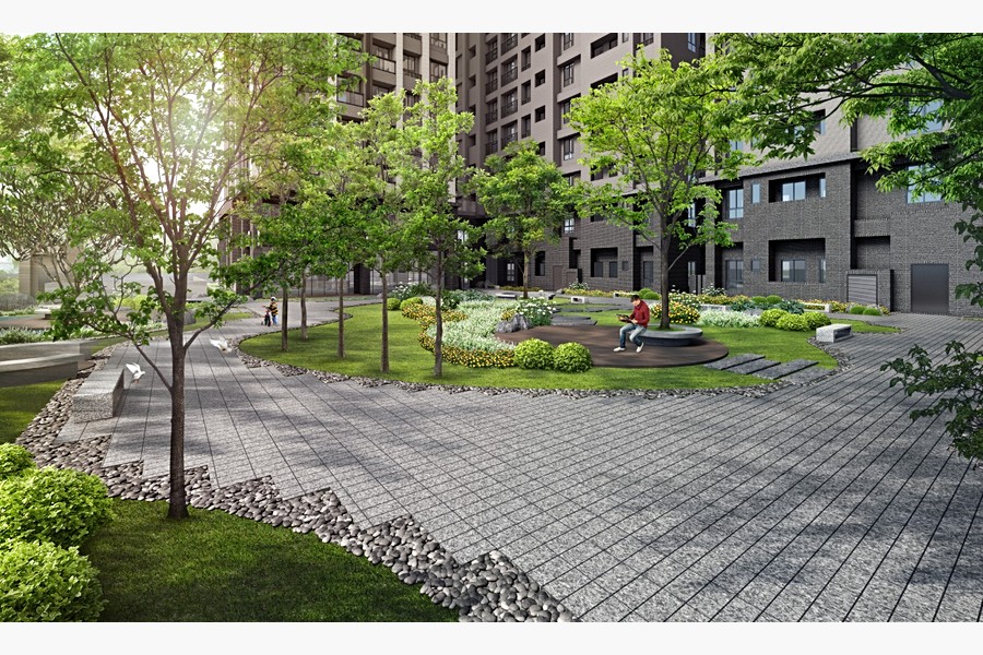 公共空間示意圖