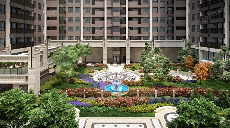 鴻築里昂示意圖