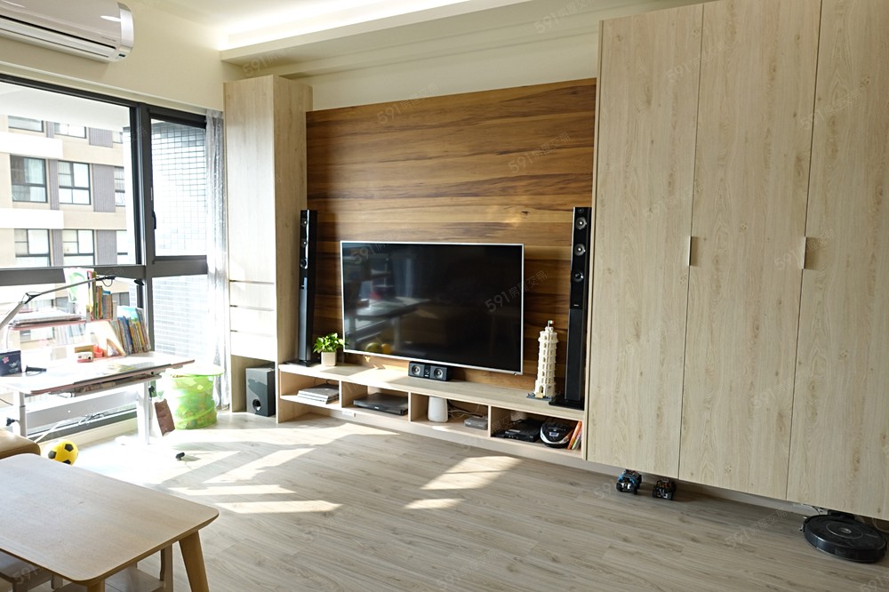 電視牆與置物櫃