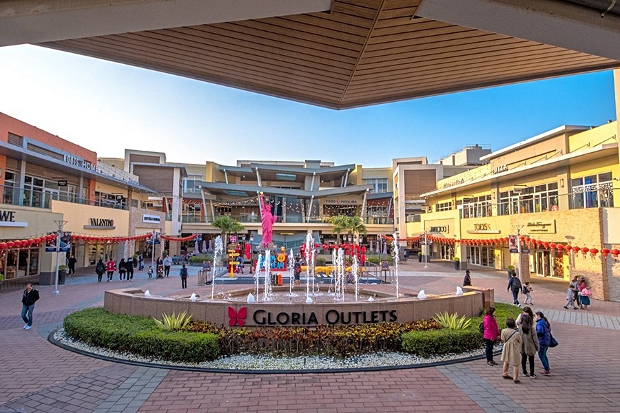 1.5萬坪的華泰名品城可以逛上一整天。