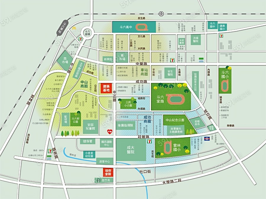 幸褔精英匯交通圖