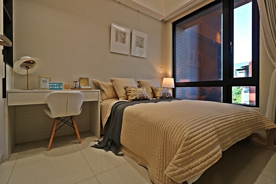 主臥空間舒適不擁擠