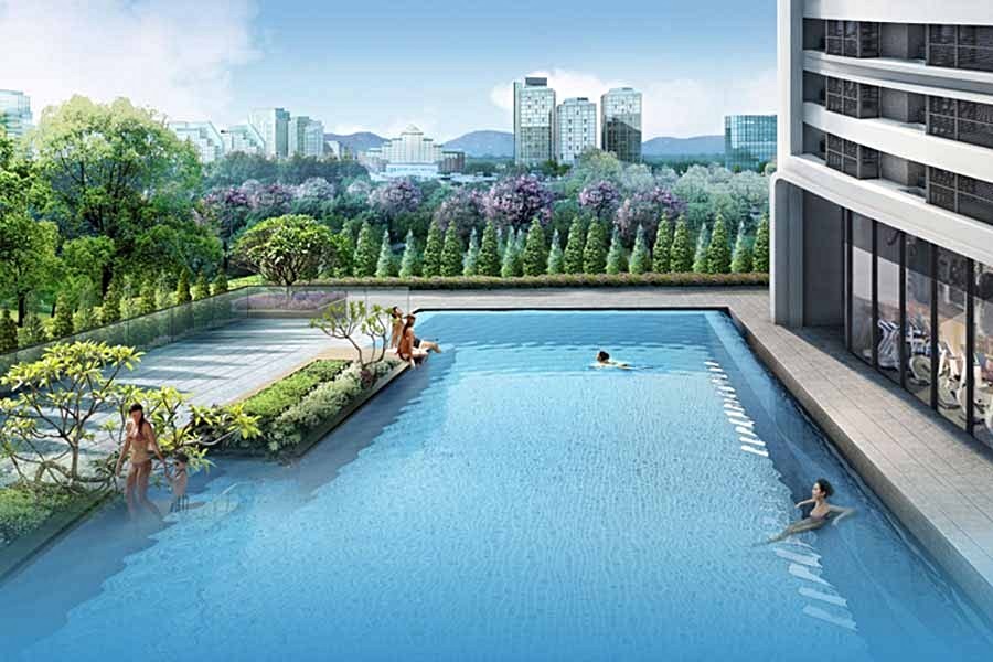 泳池區示意圖(僅供參考)