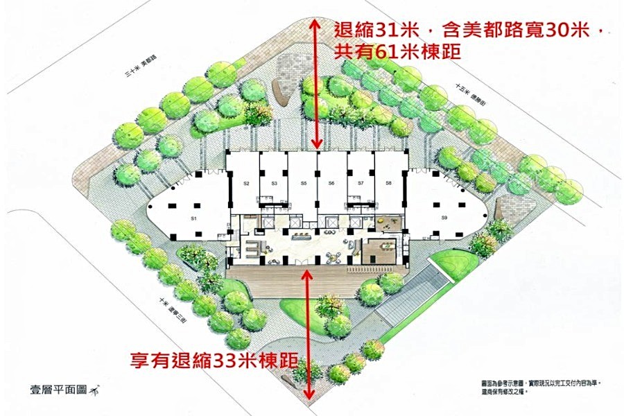 1樓公設平面圖