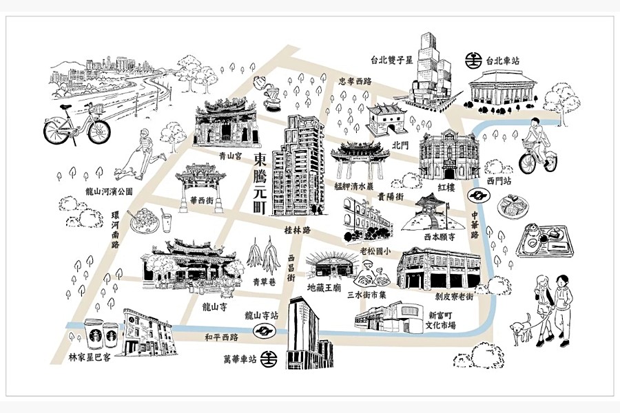生活機能圖(案場提供)
