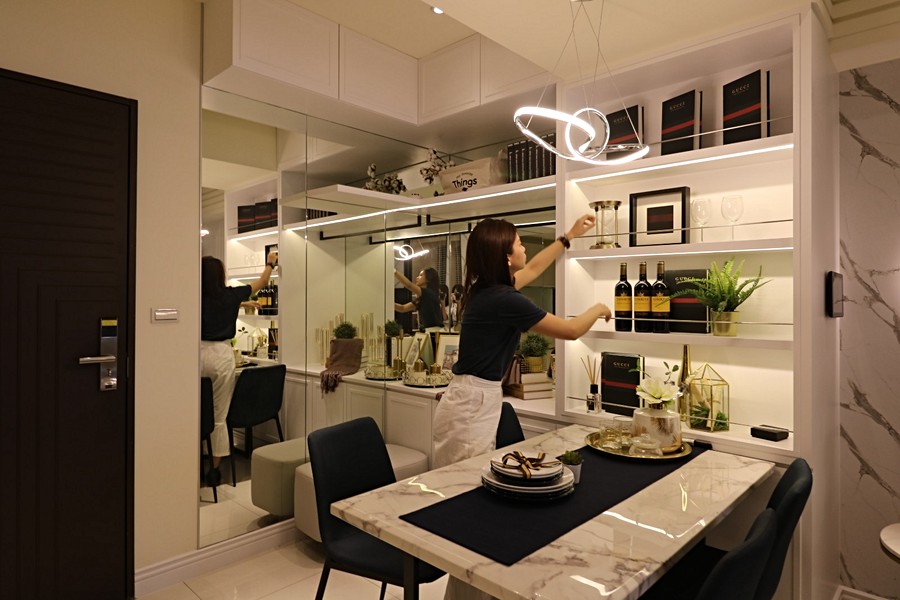 收納空間也做好多~