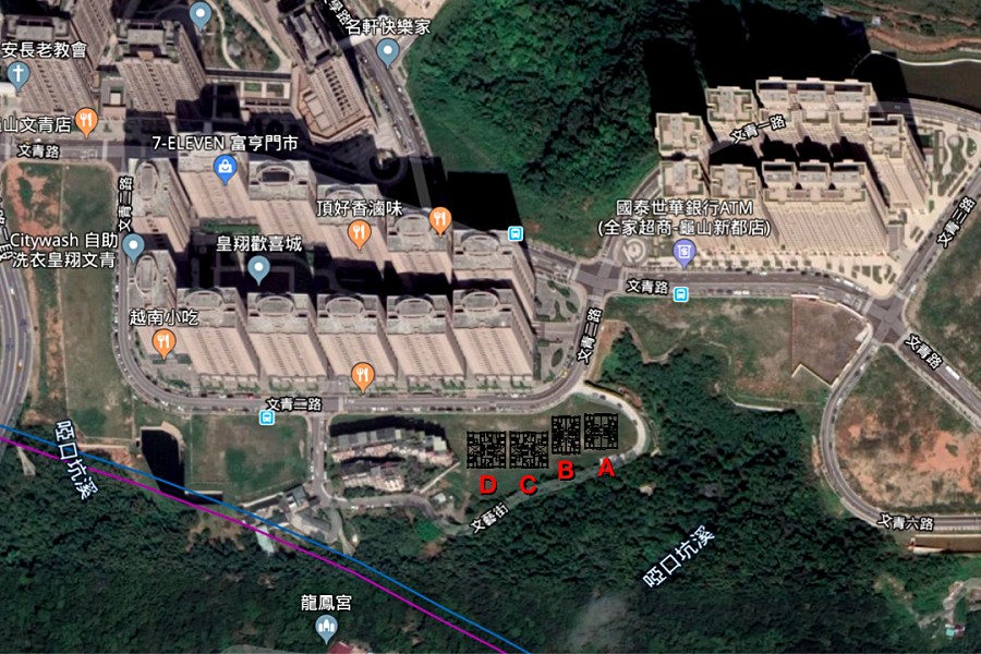基地位置鄰森林保護區。