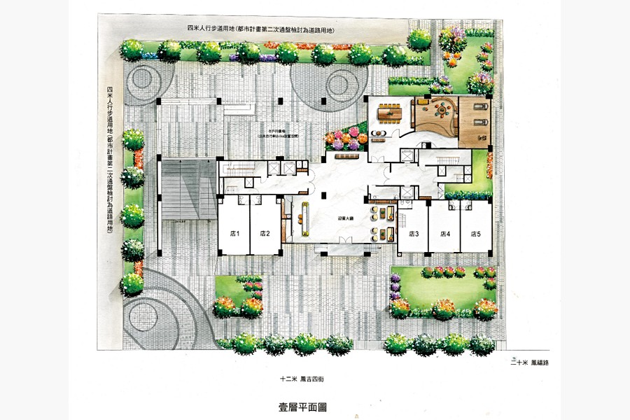 社區規劃平面圖