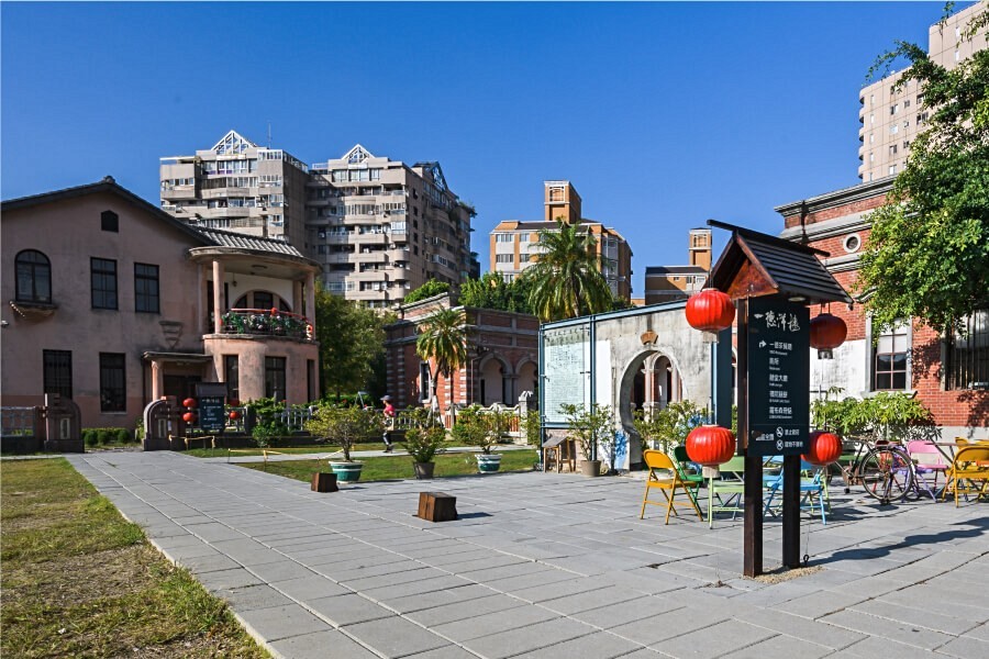 近百年歷史的建築物，別有風味。