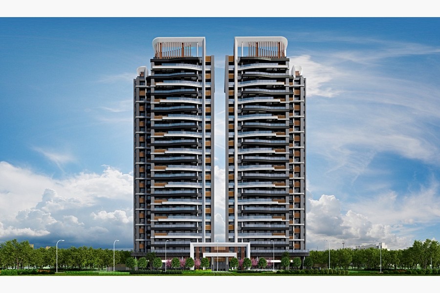 建築立面(圖為3D示意圖)