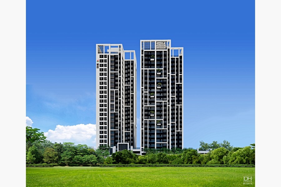 「豐邑TECH PARK」外觀模擬圖