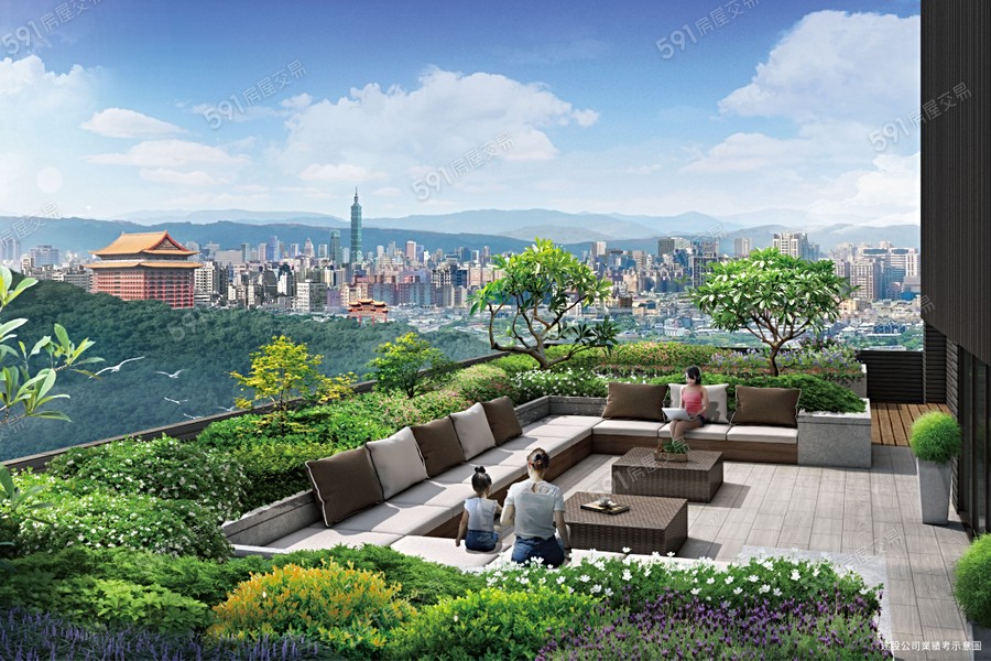 圓山帝寶示意圖