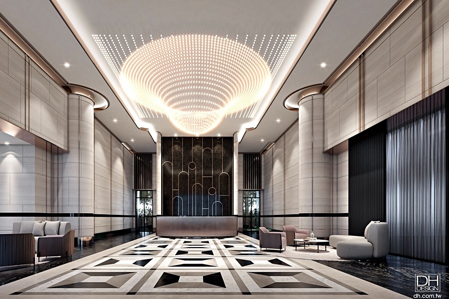 大廳模擬圖