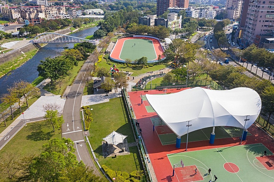 三民運動公園鳥瞰