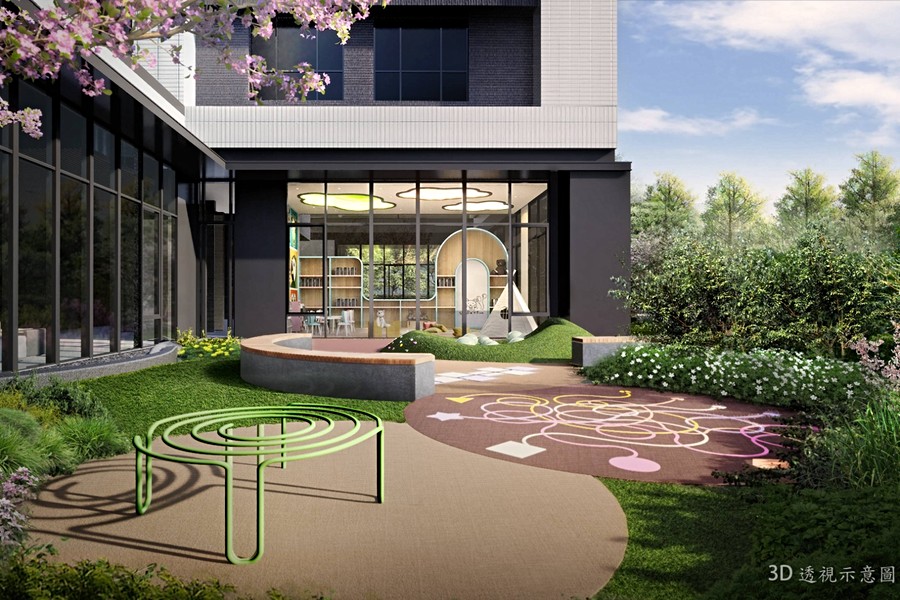 公設3D圖(案場提供)