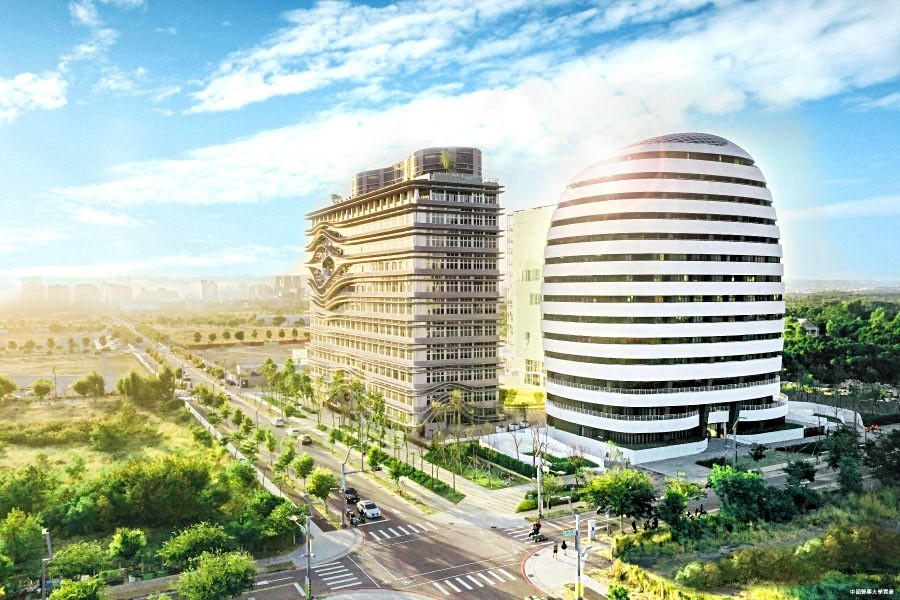 基地周邊盡是殿堂級的建築設計/透視圖。