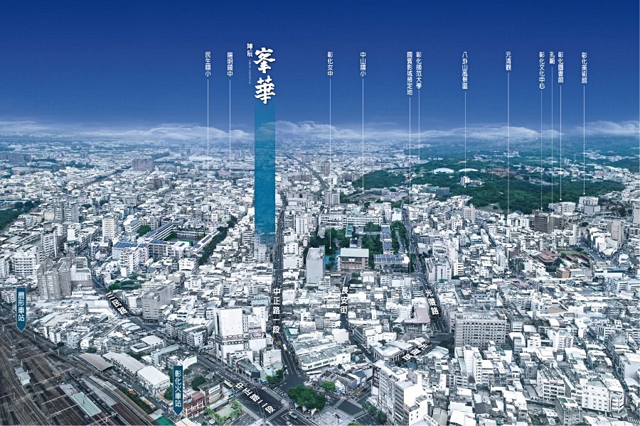 建案地點位於站前商圈。