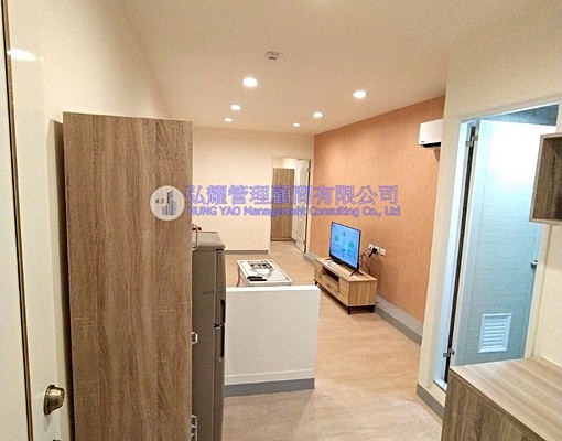 免爬高~裝潢家具家電齊全之陽台1房1廳 - Image 1