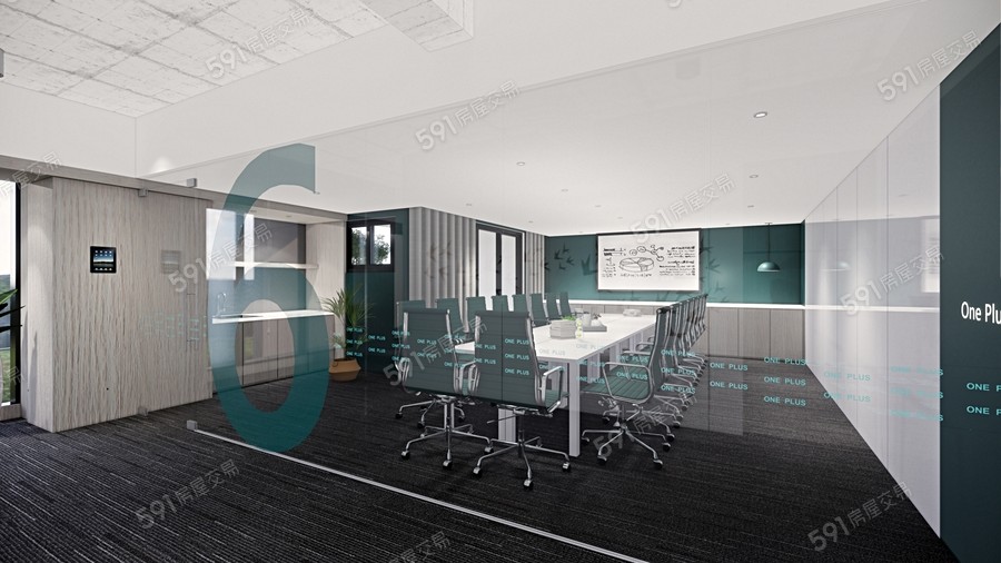 ONE PLUS 昇祐智慧商辦大樓示意圖