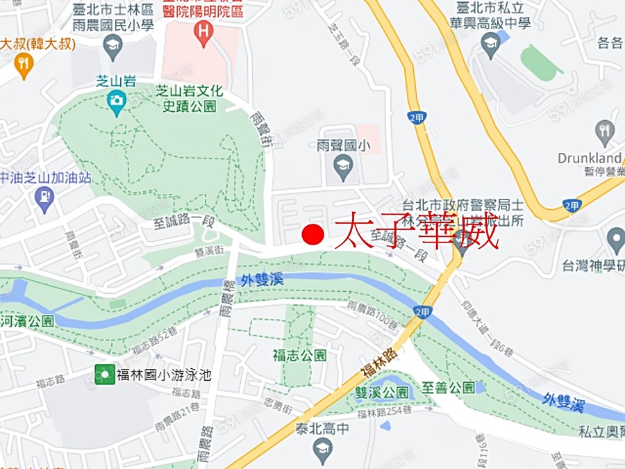 太子華威交通圖