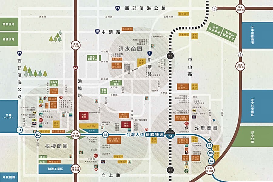 梧棲市區生活機優良