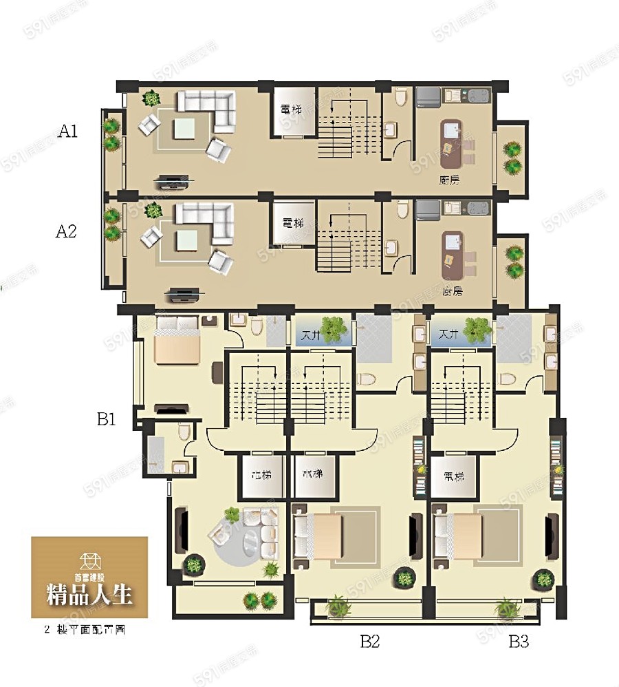 精品人生格局圖