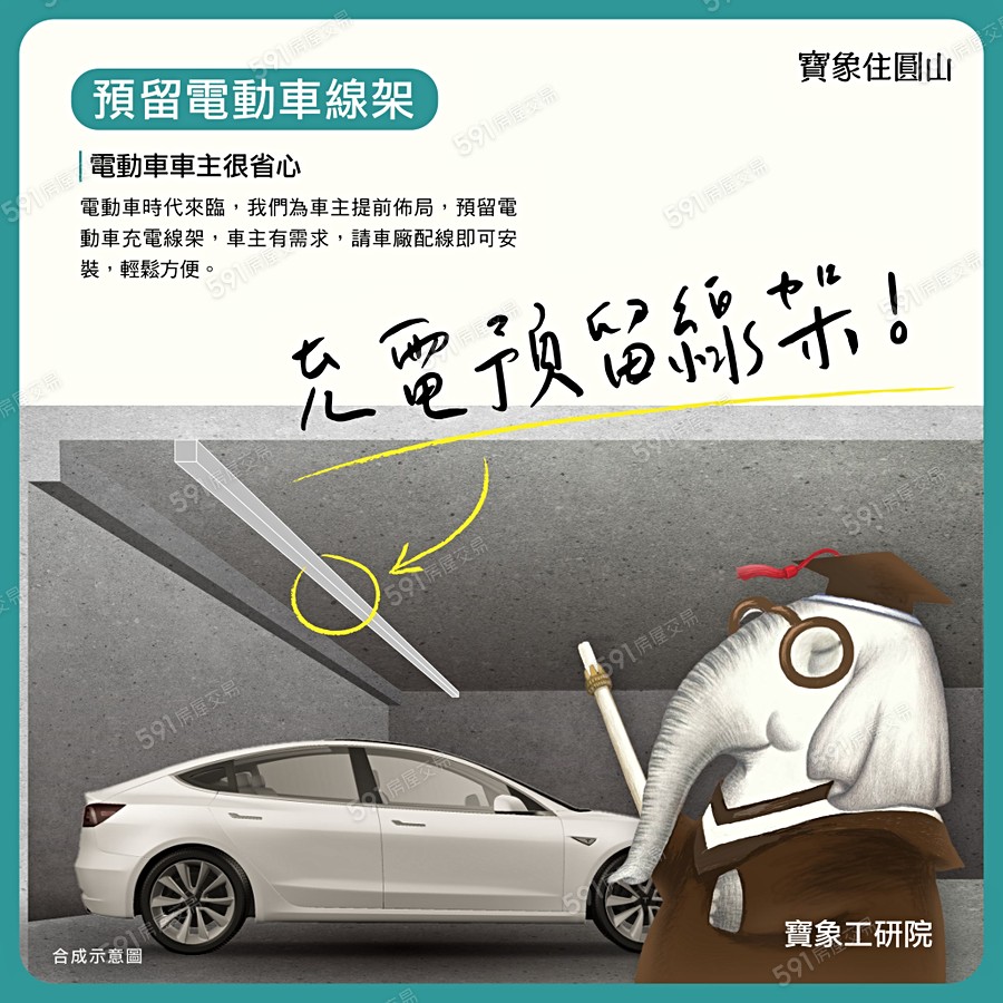 寶象住圓山宣傳圖