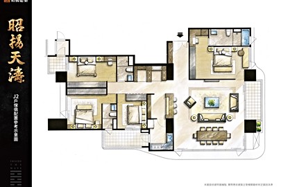 昭揚天濤.格局解析