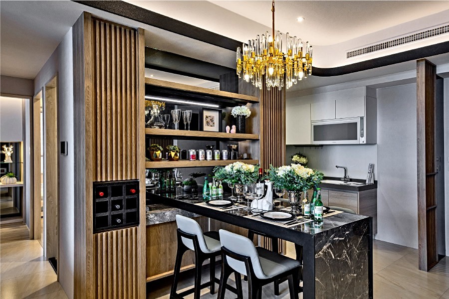 廚房餐廳進出動線便利。