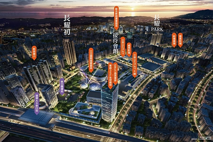 「長耀初」周邊建設