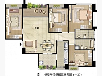 社區格局圖