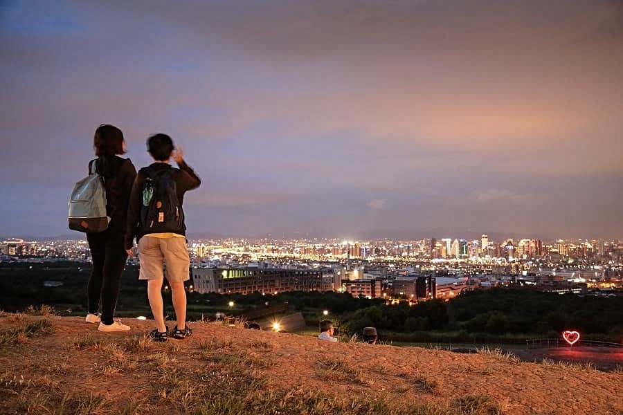對外享前山後城景觀