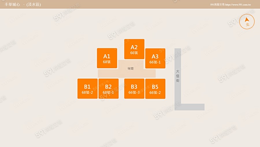 丰華城心平面圖