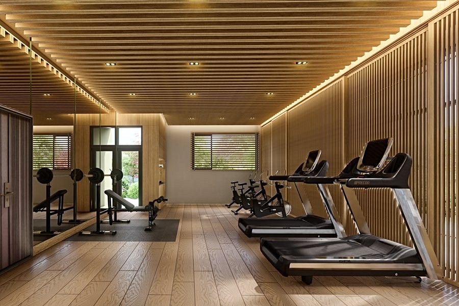 健身房3D示意圖