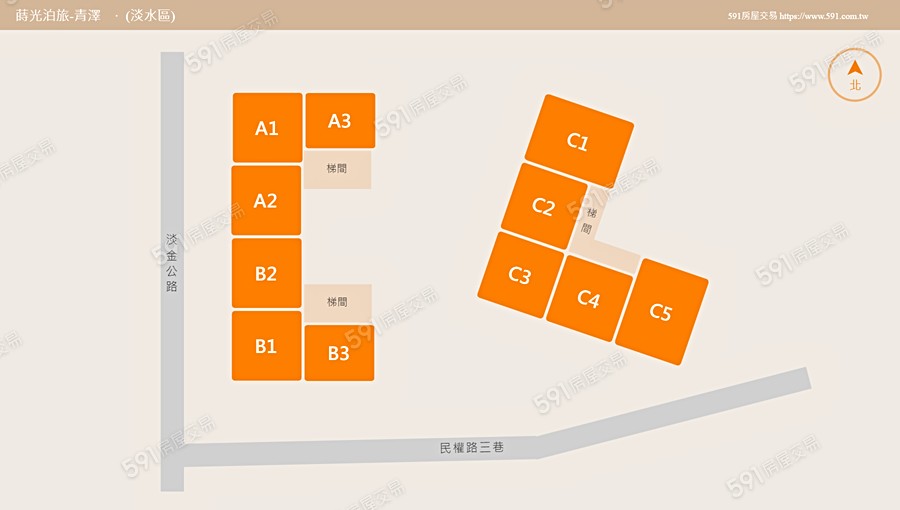 青澤-蒔光泊旅平面圖